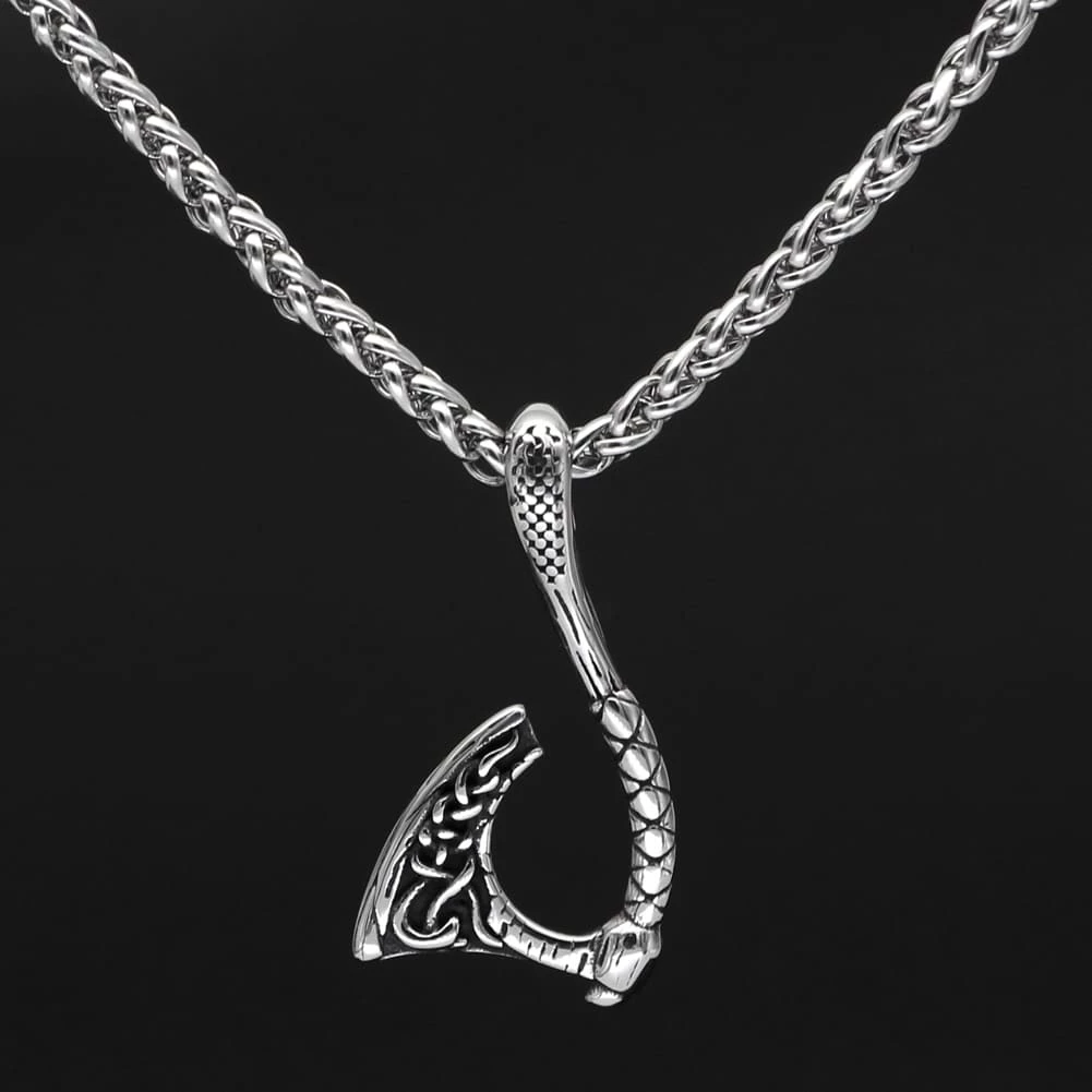 Pendentif Hache Viking Incurvée 4 Pendentif Hache Viking Incurvée – Image 2