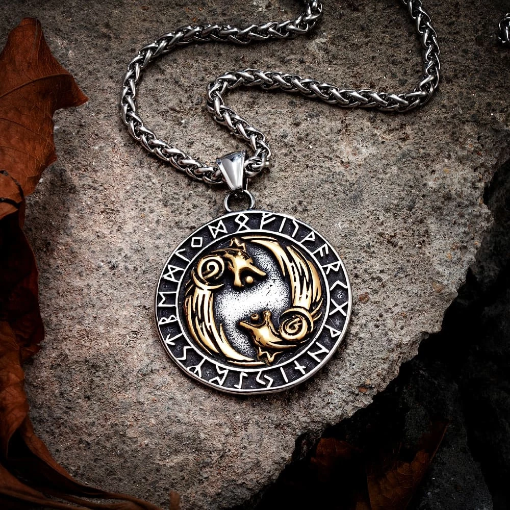 Pendentif Loups Sköll Et Hati 6 Pendentif Loups Sköll Et Hati – Image 4