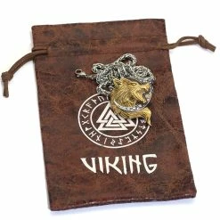 Collier Loup Sköll 11 Collier Loup Sköll -vêtements Soldes Magasin collier loup skoll pochette cuir