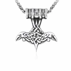 Collier Corbeaux Mjölnir