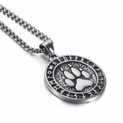 Collier Patte De Loup Viking 5 Collier Patte De Loup Viking -vêtements Soldes Magasin collier patte de loup viking