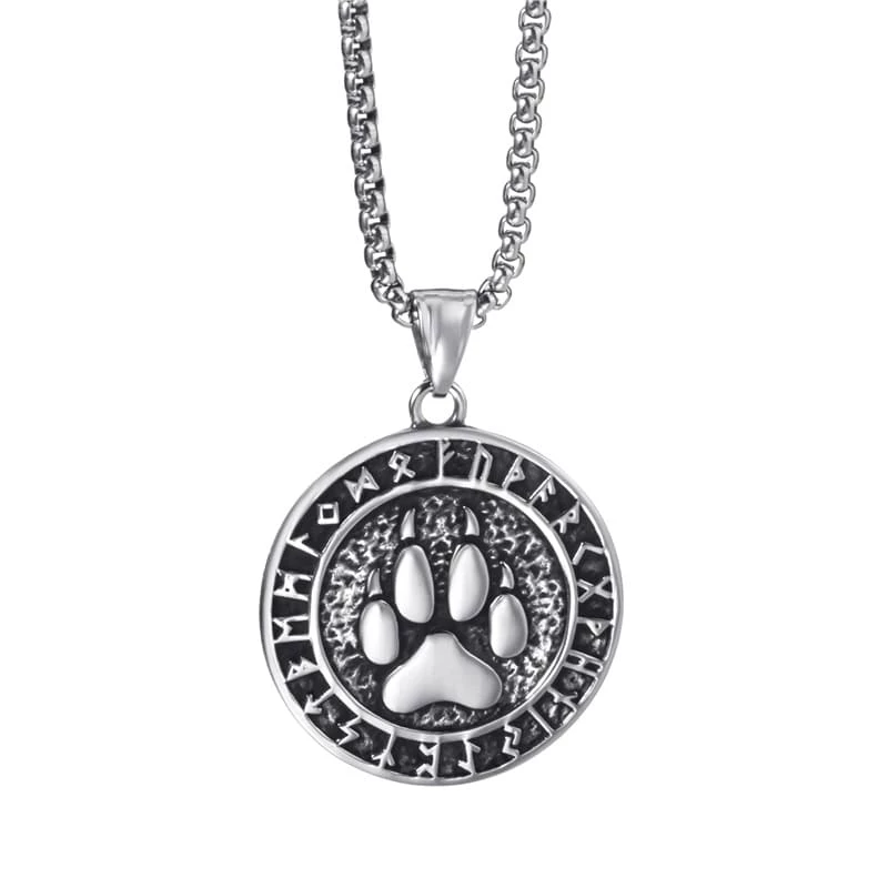 Collier Patte De Loup Viking 3 Collier Patte De Loup Viking