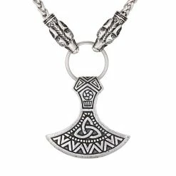 Collier Viking Tête De Hache