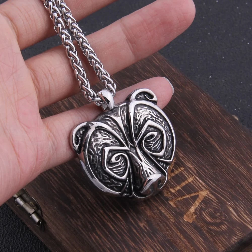 Pendentif Viking Tête D'Ours Des Forêts 5 Pendentif Viking Tête D'Ours Des Forêts – Image 3