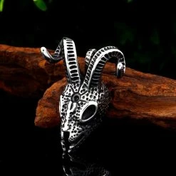 Collier Viking Tête De Bouc 5 Collier Viking Tête De Bouc -vêtements Soldes Magasin collier tete de bouc viking