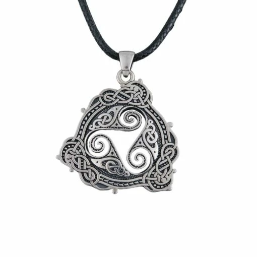 Collier Triskèle En Argent -vêtements Soldes Magasin collier triskele