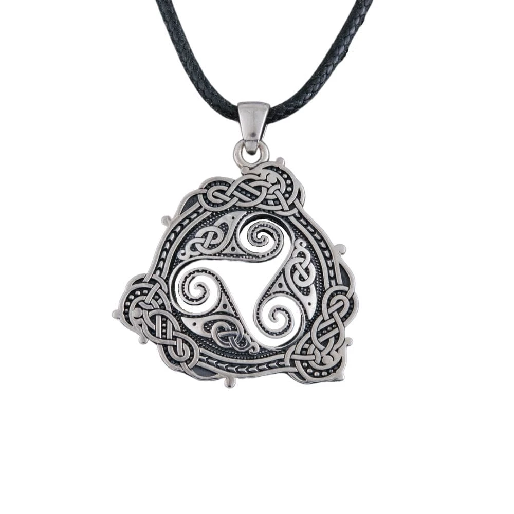 Collier Triskèle En Argent 3 Collier Triskèle En Argent