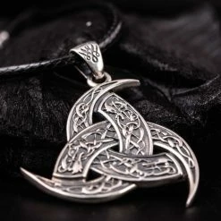 Cornes D'Odin En Argent 11 Cornes D'Odin En Argent -vêtements Soldes Magasin collier trois cornes odin