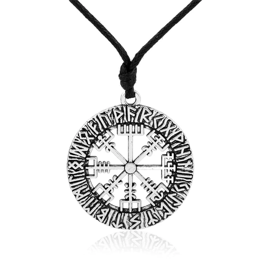 Collier Vegvisir Runique 3 Collier Vegvisir Runique