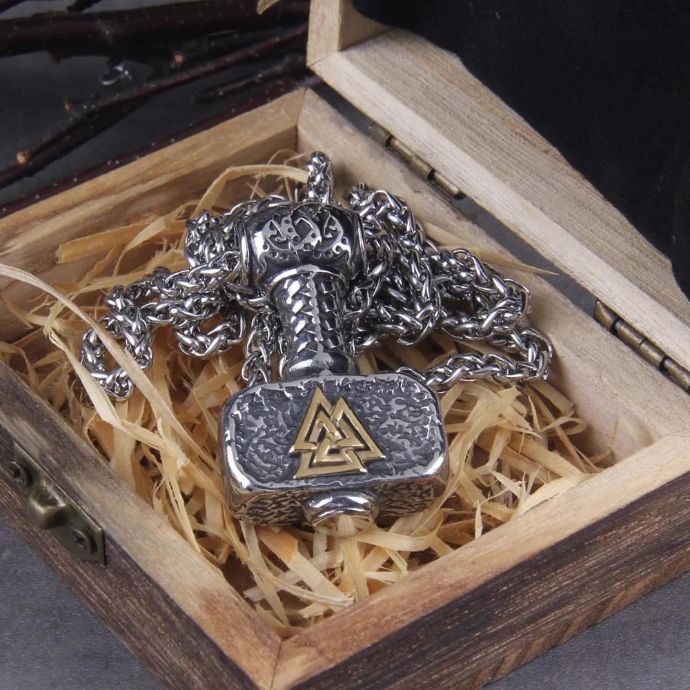 Collier Viking Marteau Mjölnir 4 Collier Viking Marteau Mjölnir – Image 2