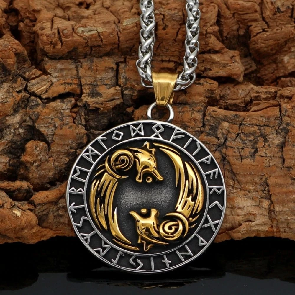 Pendentif Loups Sköll Et Hati 4 Pendentif Loups Sköll Et Hati – Image 2