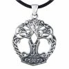 Collier Yggdrasil En Argent 1 Collier Yggdrasil En Argent -vêtements Soldes Magasin collier yggdrasil agent
