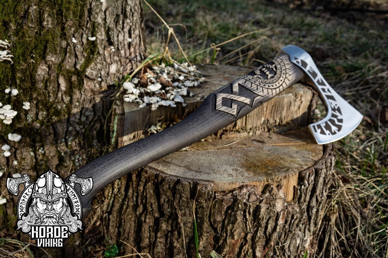 Hache De Guerre Viking Runique 4 Hache De Guerre Viking Runique – Image 2