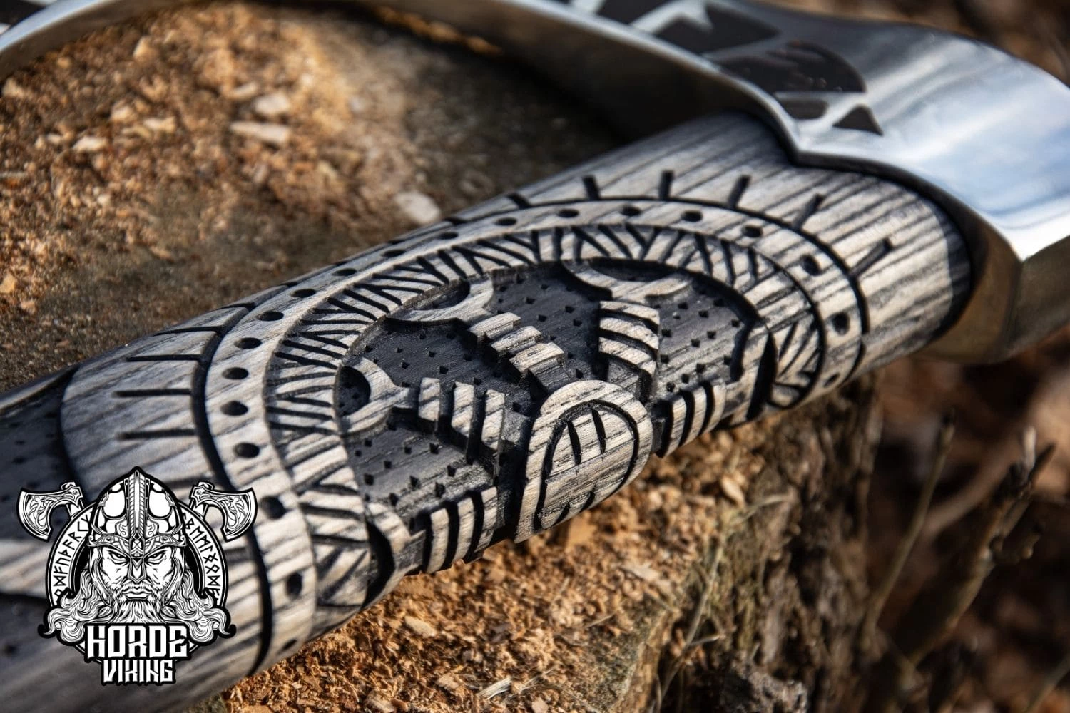 Hache De Guerre Viking Runique 7 Hache De Guerre Viking Runique – Image 5