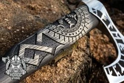 Hache De Guerre Viking Runique 15 Hache De Guerre Viking Runique -vêtements Soldes Magasin hache guerre