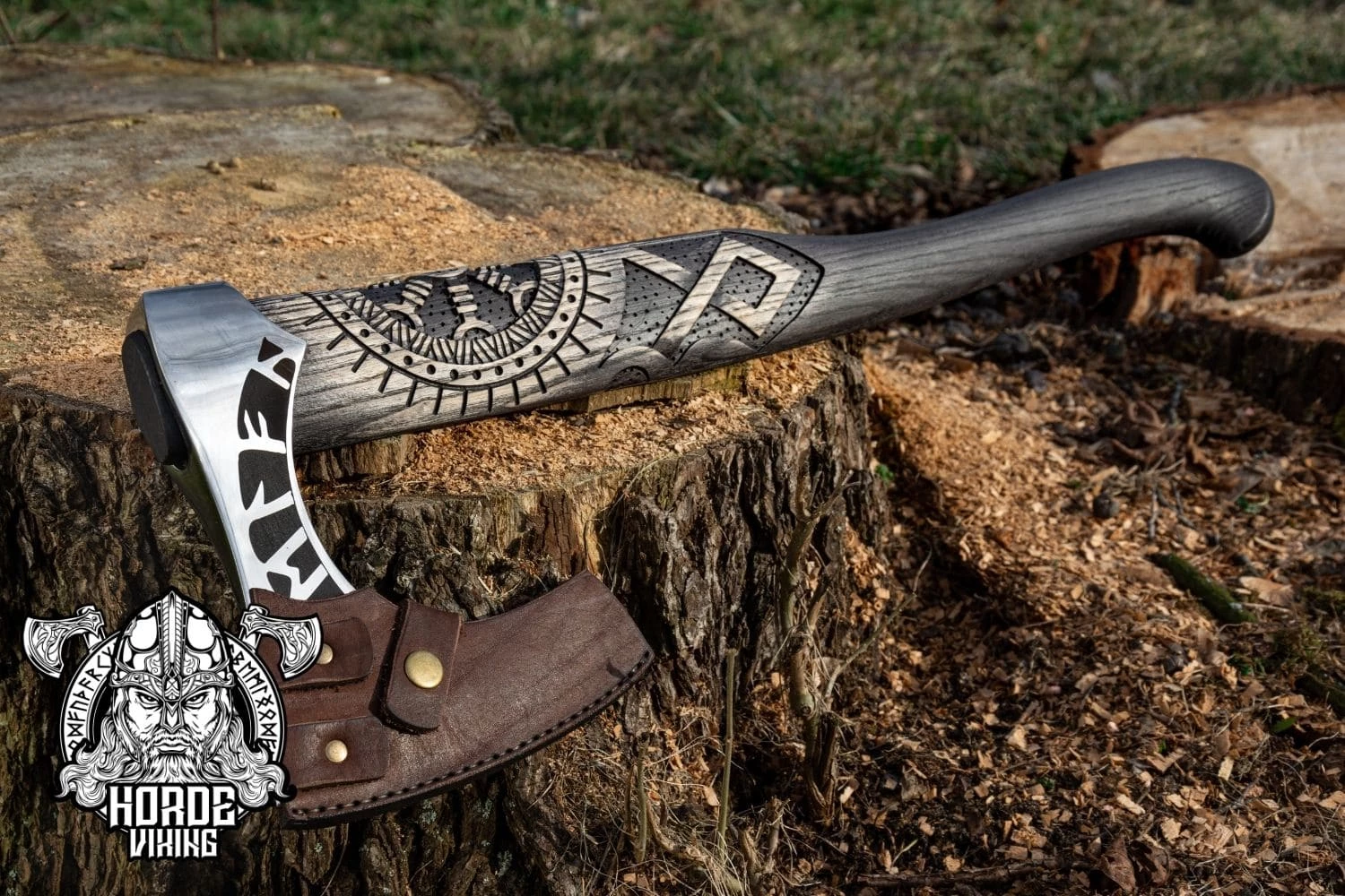 Hache De Guerre Viking Runique 9 Hache De Guerre Viking Runique – Image 7