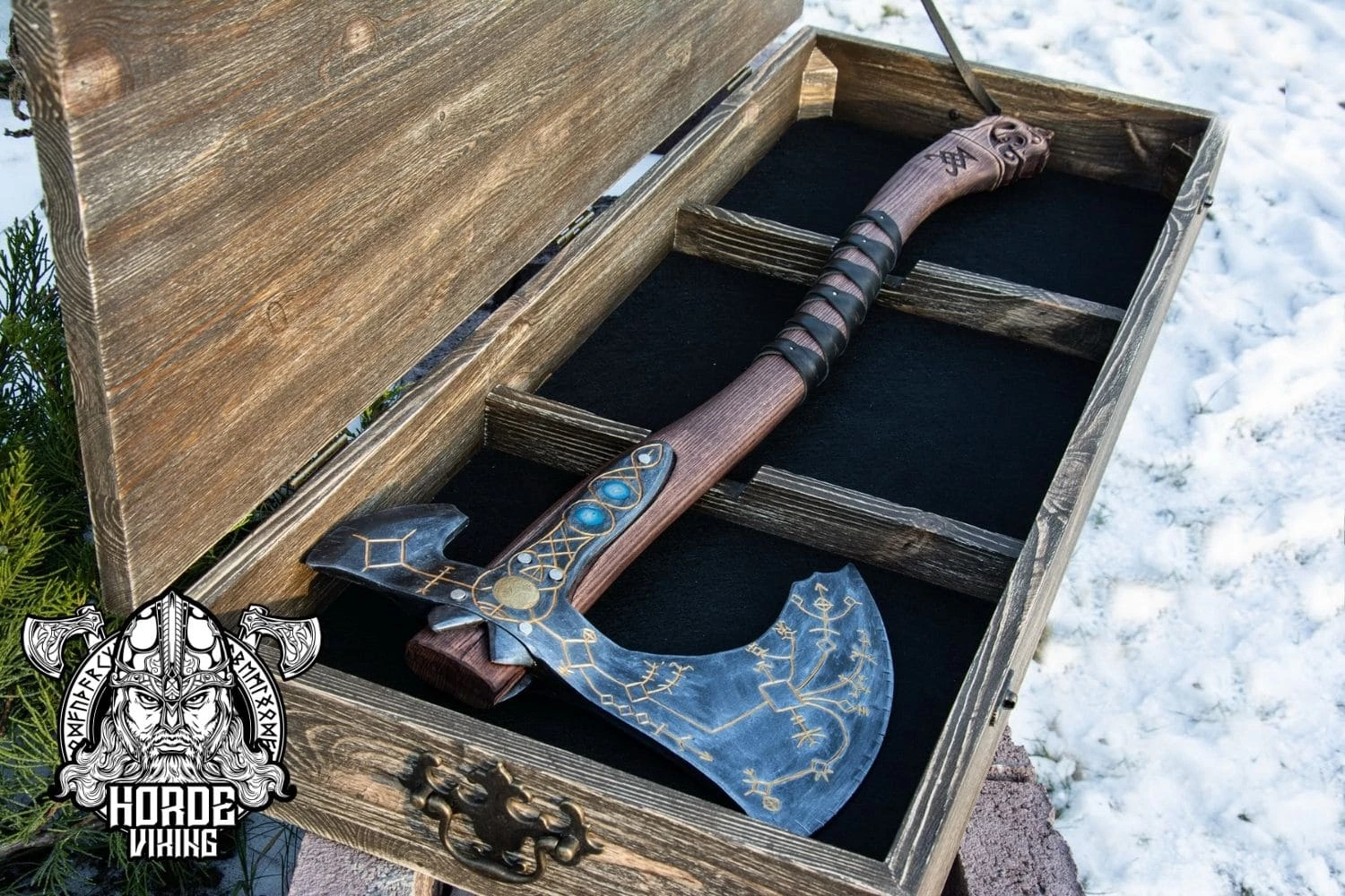 Réplique De La Hache De Kratos Léviathan 10 Réplique De La Hache De Kratos Léviathan – Image 8