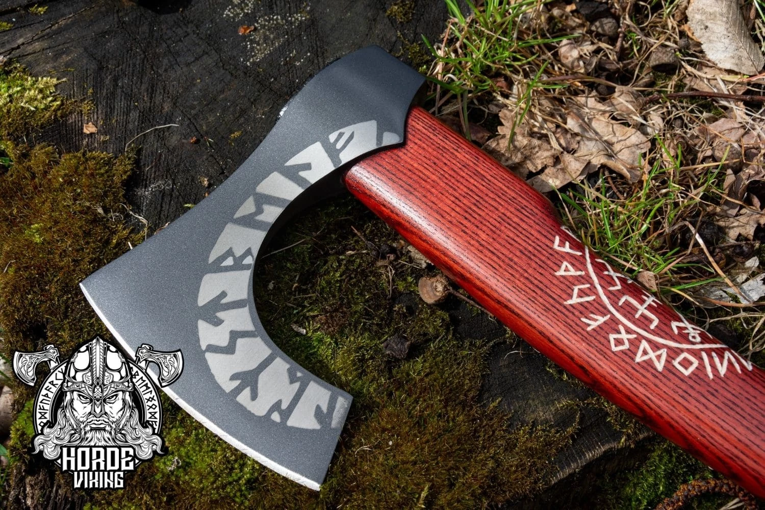 Hache Viking Gravée Du Symbole Vegvisir 10 Hache Viking Gravée Du Symbole Vegvisir – Image 8