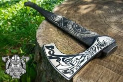 Hache Symbole Valknut 11 Hache Symbole Valknut -vêtements Soldes Magasin hache viking symbole valknut