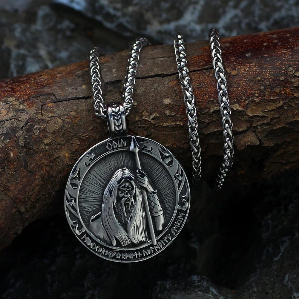 Pendentif Du Dieu Odin Armé De Sa Lance 5 Pendentif Du Dieu Odin Armé De Sa Lance – Image 3
