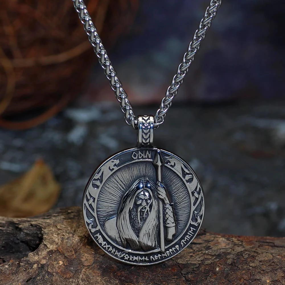 Pendentif Du Dieu Odin Armé De Sa Lance 4 Pendentif Du Dieu Odin Armé De Sa Lance – Image 2