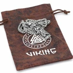Collier Amulette Du Dieu Odin 15 Collier Amulette Du Dieu Odin -vêtements Soldes Magasin pendentif amulette odin