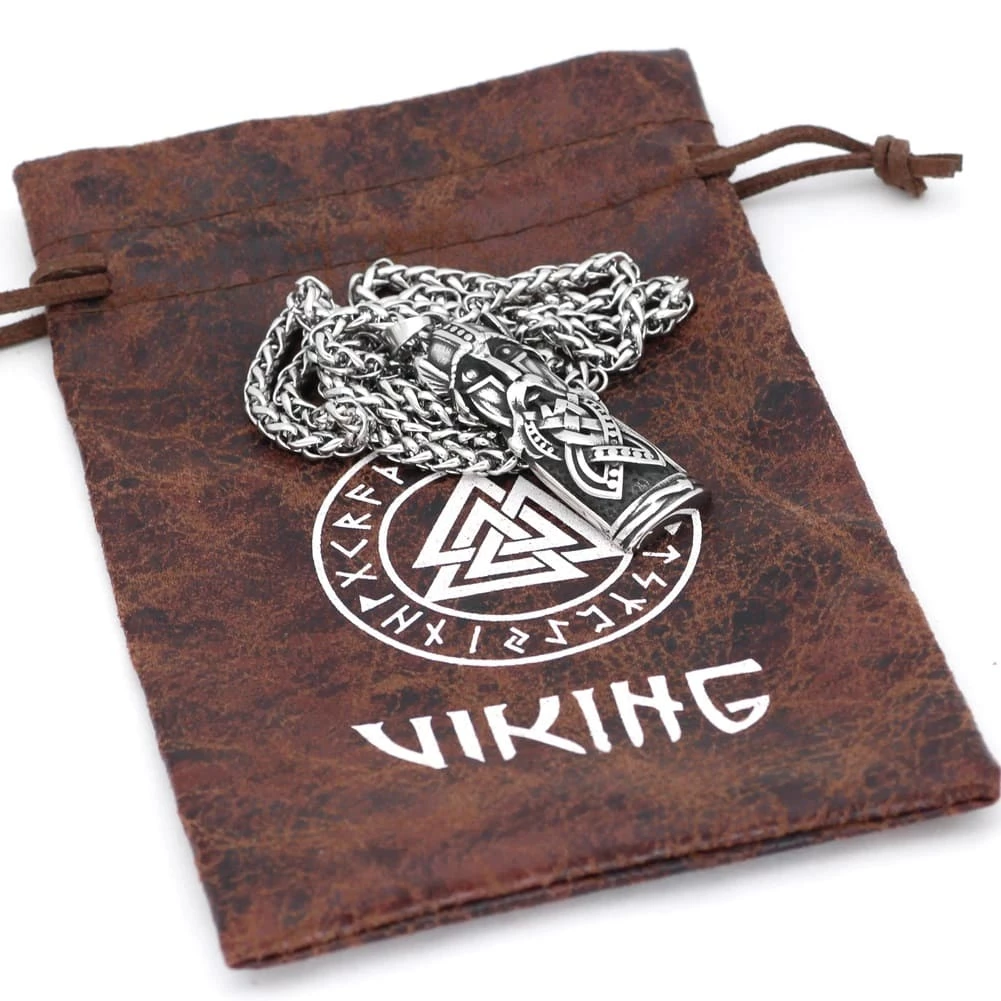 Collier Amulette Du Dieu Odin 9 Collier Amulette Du Dieu Odin – Image 7