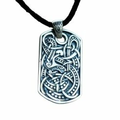 Pendentif Amulette Viking En Argent