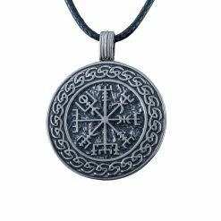 Pendentif Vegvisir En Argent