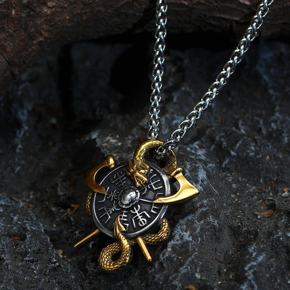 Pendentif Dragon Nidhögg En Acier 7 Pendentif Dragon Nidhögg En Acier – Image 5