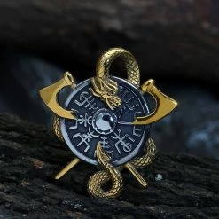 Pendentif Dragon Nidhögg En Acier 13 Pendentif Dragon Nidhögg En Acier -vêtements Soldes Magasin pendentif dragron dore