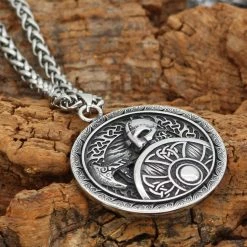 Pendentif Guerrier Viking 10 Pendentif Guerrier Viking -vêtements Soldes Magasin pendentif guerrier viking acier