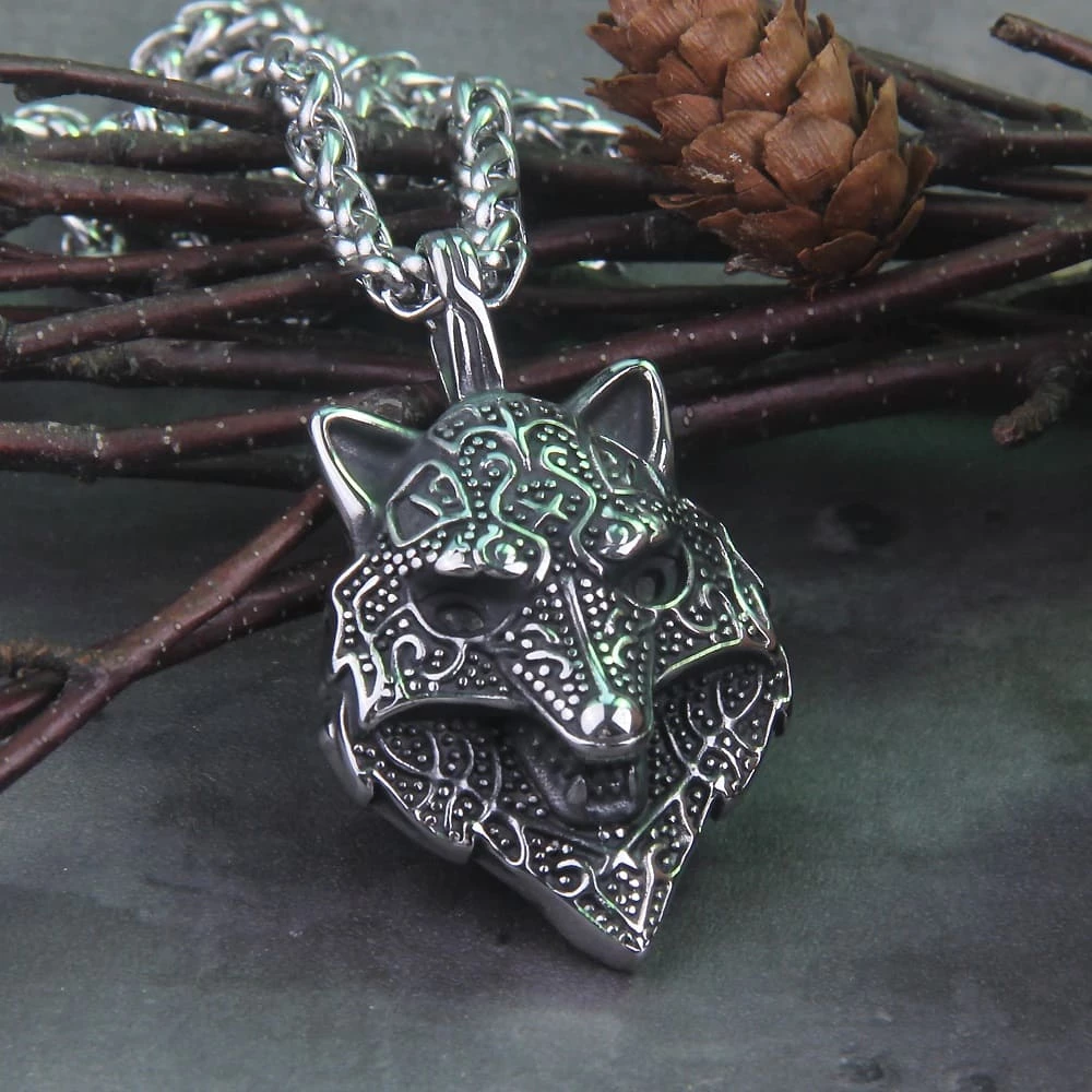 Pendentif Loup Celtique 4 Pendentif Loup Celtique – Image 2