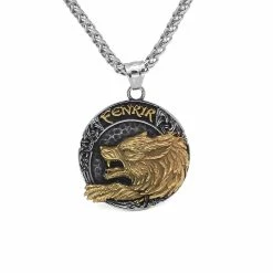 Pendentif Loup Fenrir