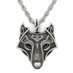 Pendentif Loup Nordique