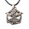 Pendentif Marteau De Thor Et Corbeaux Hugin Et Munin En Bronze 2 Pendentif Marteau De Thor Et Corbeaux Hugin Et Munin En Bronze -vêtements Soldes Magasin pendentif marteau de thor crobeau d odin en bronze