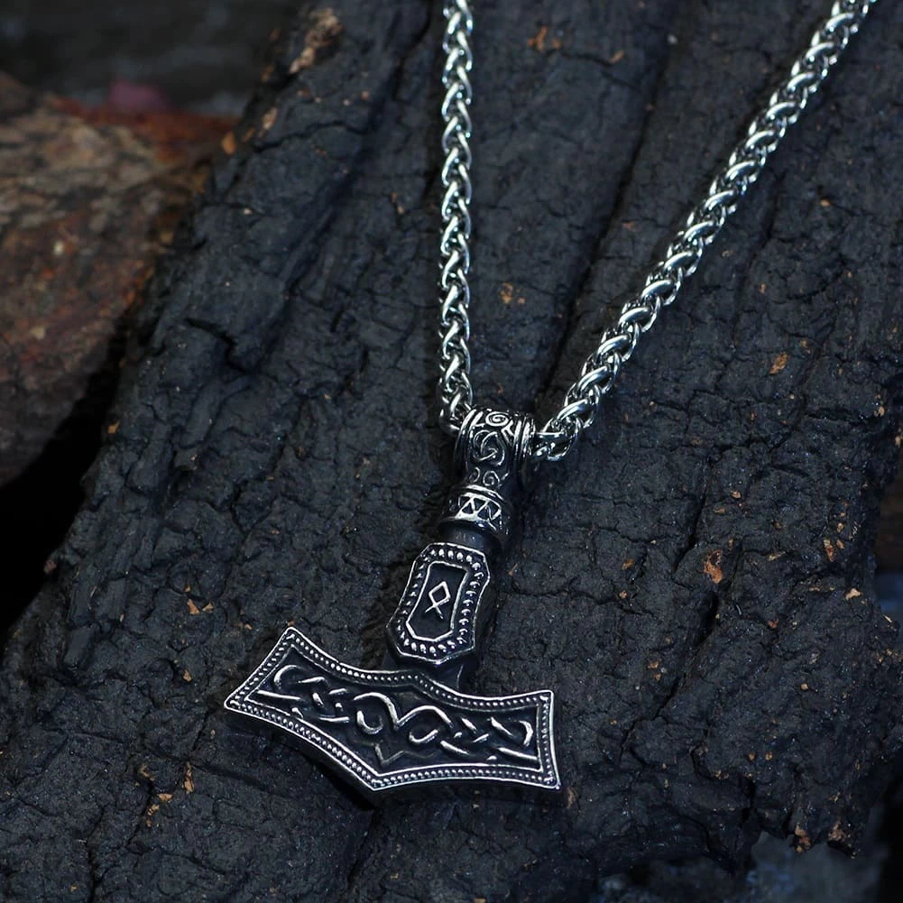 Pendentif Marteau De Thor Rune Odal 6 Pendentif Marteau De Thor Rune Odal – Image 4