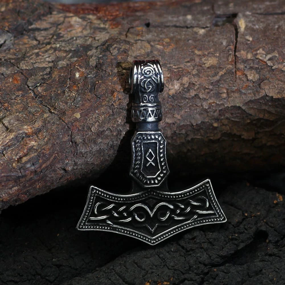 Pendentif Marteau De Thor Rune Odal 8 Pendentif Marteau De Thor Rune Odal – Image 6