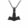 Pendentif Marteau De Thor Rune Odal 2 Pendentif Marteau De Thor Rune Odal -vêtements Soldes Magasin pendentif mjolnir rune odal