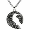 Pendentif Silhouette De Corbeau Viking 1 Pendentif Silhouette De Corbeau Viking -vêtements Soldes Magasin pendentif silhouette corbeau viking