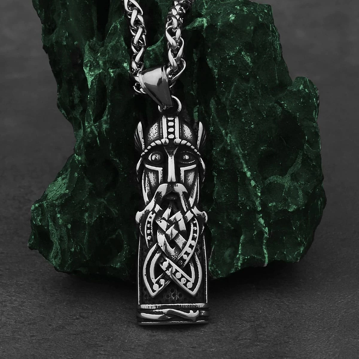 Collier Amulette Du Dieu Odin 5 Collier Amulette Du Dieu Odin – Image 3