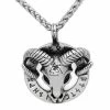 Pendentif Tête De Bélier Viking 1 Pendentif Tête De Bélier Viking -vêtements Soldes Magasin pendentif tete de belier