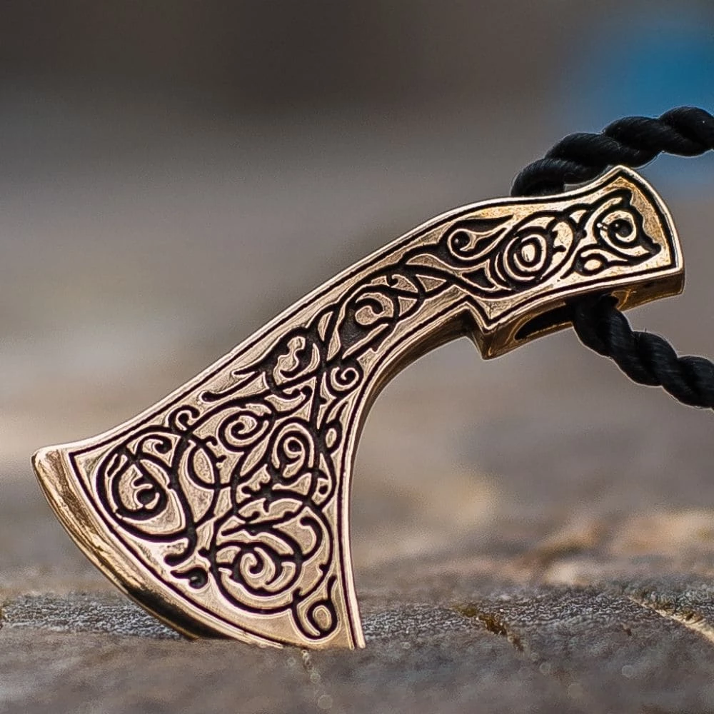 Tête De Hache Viking En Bronze 7 Tête De Hache Viking En Bronze – Image 5