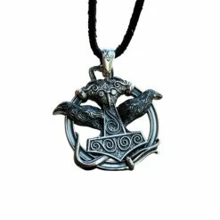 Pendentif De Thor En Argent
