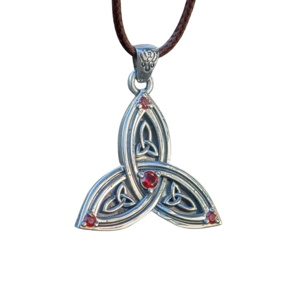 Pendentif Noeud Celtique En Argent 3 Pendentif Noeud Celtique En Argent