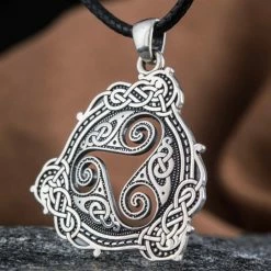 Collier Triskèle En Argent 10 Collier Triskèle En Argent -vêtements Soldes Magasin pendentif triskel