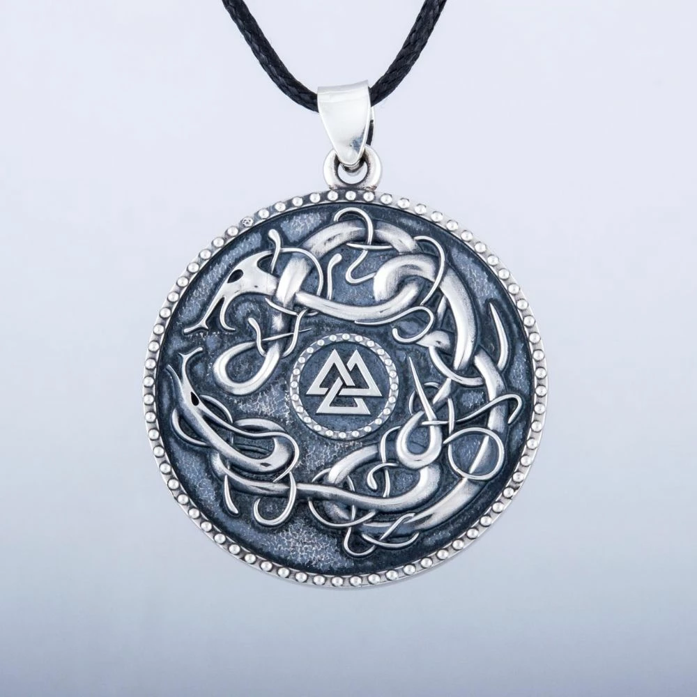 Pendentif Valknut En Argent 4 Pendentif Valknut En Argent – Image 2