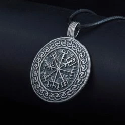 Pendentif Vegvisir En Argent 12 Pendentif Vegvisir En Argent -vêtements Soldes Magasin pendentif vegvisir argent 925