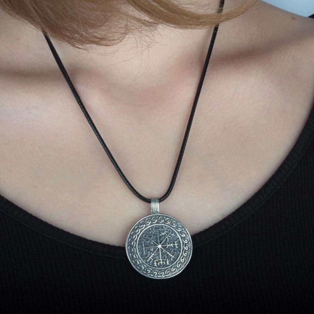 Pendentif Vegvisir En Argent 8 Pendentif Vegvisir En Argent – Image 6