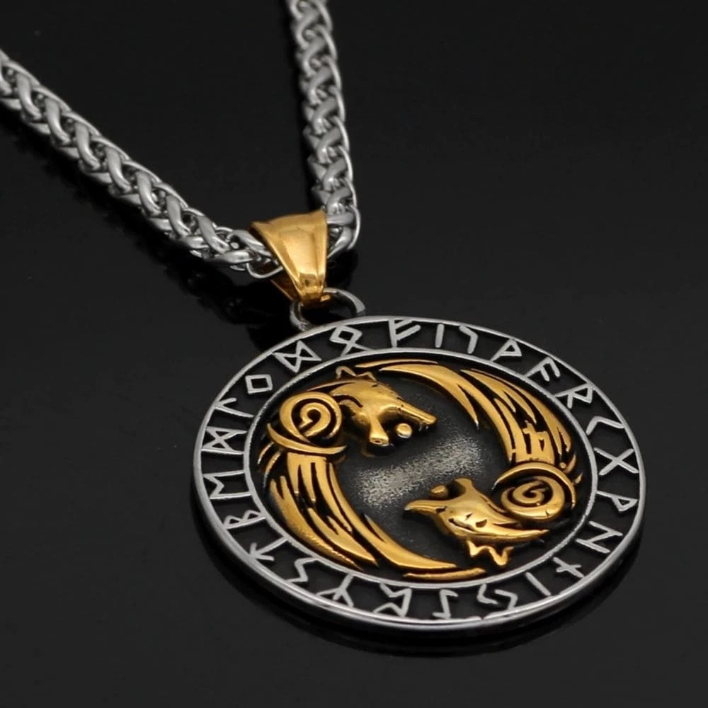Pendentif Loups Sköll Et Hati 5 Pendentif Loups Sköll Et Hati – Image 3